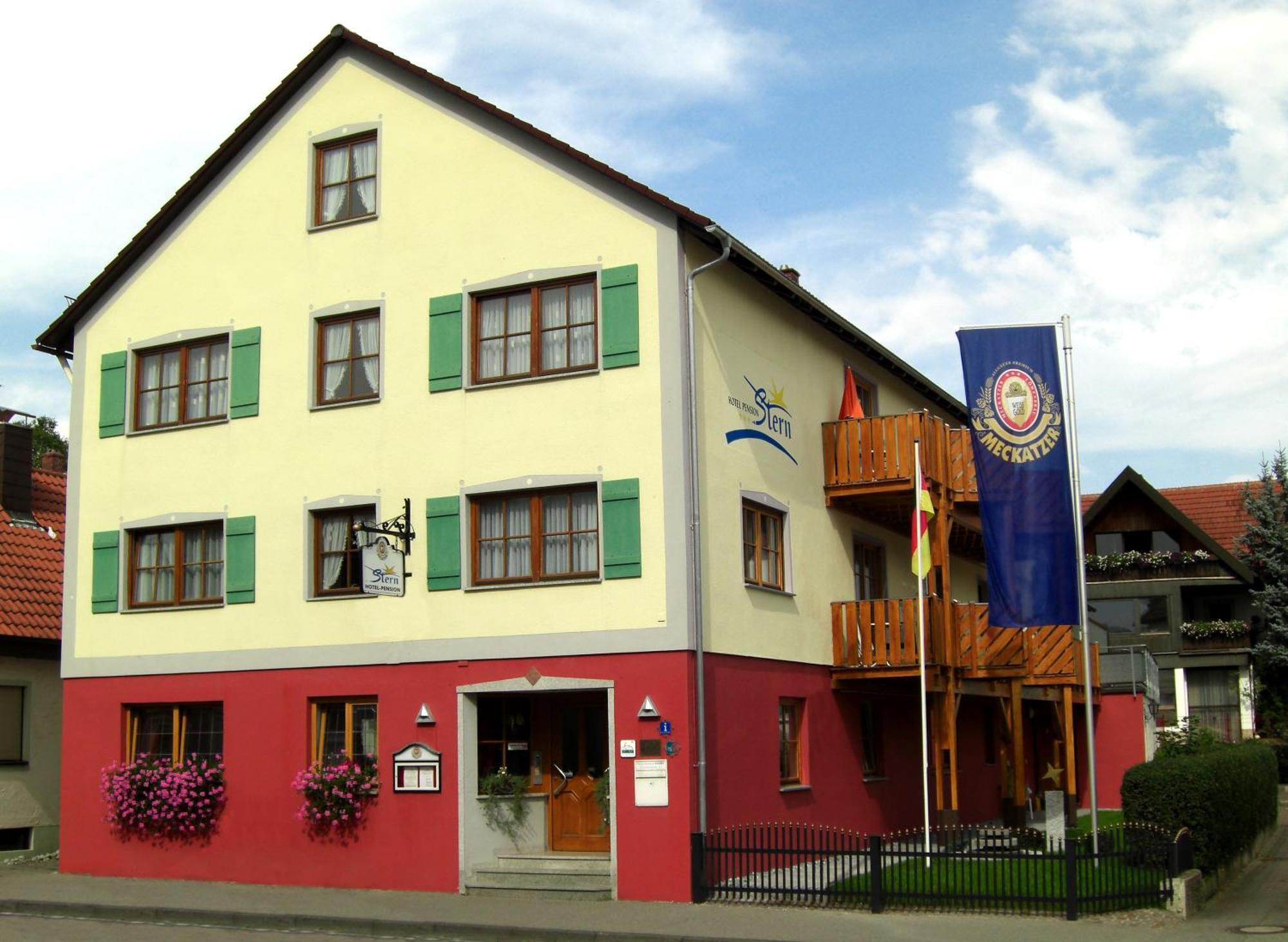 Hotel Pension Stern Bad Buchau Bagian luar foto